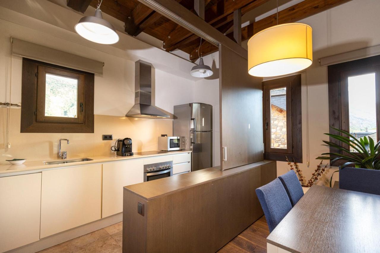 Apartamentos Casa Roldan I Benasque Esterno foto